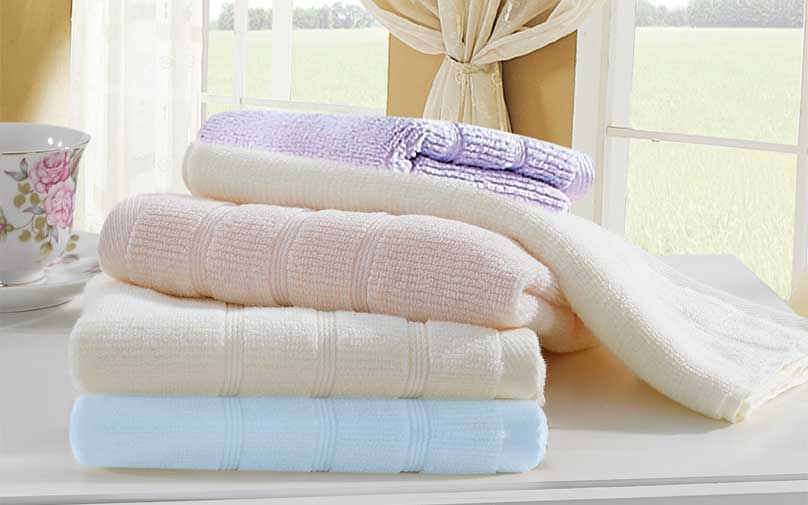 Bamboo Cotton Bath Towels