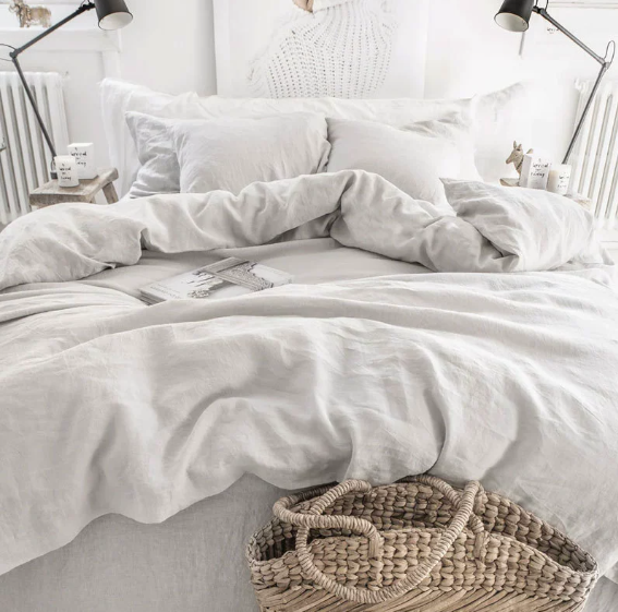 100% linen duvet cover