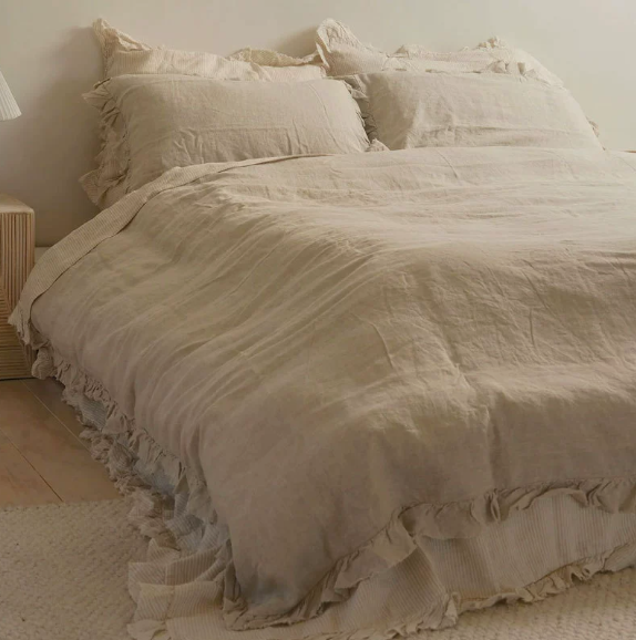 100% linen duvet cover