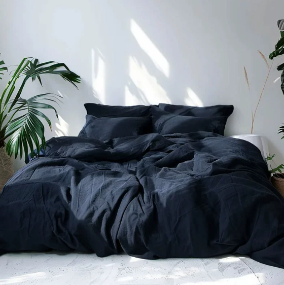 100% linen duvet cover