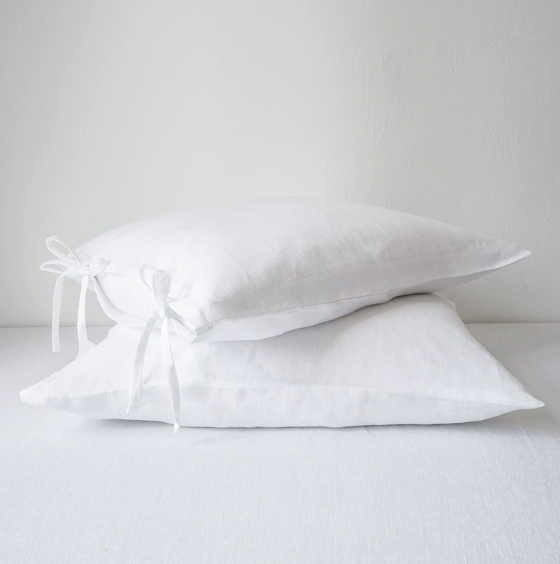 100% linen pillowcase